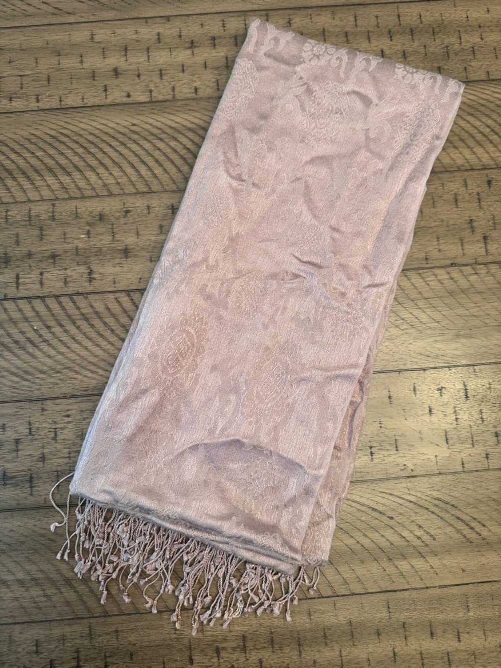 MIX NOUVEAU Large Fringe End Wrap / Scarf, Pashmina Wool and Silk